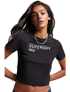 SUPERDRY CODE GRAPHIC EMBROIDERED TINY TOP ΓΥΝΑΙΚEIO W1011185A-02A