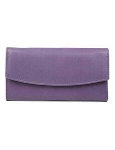 Fetiche Δερμάτινο Γυναικείο Πορτοφόλι AN 1-825 Purple