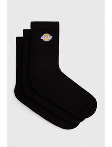 Κάλτσες Dickies 3-pack χρώμα: μαύρο