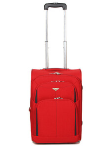 Βαλίτσα - Χειραποσκευή καμπίνας 55x35x20 Airtex σε κόκκινο με δυο ρόδες WLW789 - 27990-06
