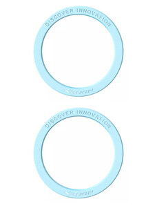 NILLKIN μαγνητικό ring SnapLink Air για smartphone, μπλε, 2τμχ
