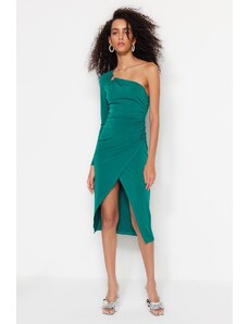 Trendyol Φόρεμα - Πράσινο - Wrapover