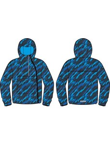 Παιδικό μπουφάν σκι με μεμβράνη ALPINE PRO GHADO μπλε ηλεκτρική λεμονάδα PA variant