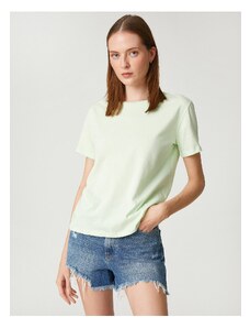 Koton T-Shirt - Πράσινο - Κανονική εφαρμογή