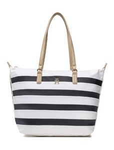 TOMMY HILFIGER POPPY TOTE CORP STRIPES AW0AW14775-0GY - MULTICOLOR PATTERN
