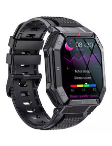 Smartwatch Bakeey K55 - Black Silicone
