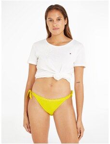 Κίτρινα Γυναικεία Μαγιό Παντελόνια Tommy Hilfiger Tonal Logo-Side - Γυναικεία