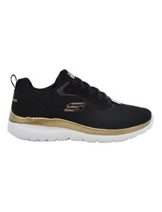 Γυναικεία sneakers Skechers 12606/BKRG BOUNTIFUL BLACK/ROSE GOLD μαύρο