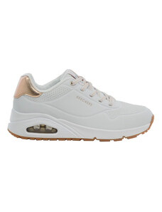 Γυναικεία sneakers SKECHERS 155196/WHT UNO-SHIMMER AWAY WHITE λευκό