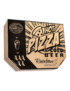 Kesi Rainbow Socks Pizza &; Beer Set 5 ζευγάρια