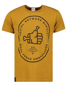 T-shirt WOOX Digitus Χρυσό Καφέ
