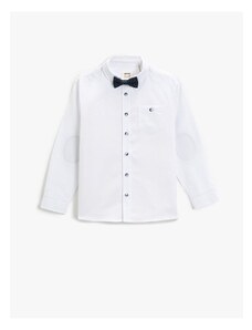 Koton Shirt - Λευκό - Κανονική εφαρμογή