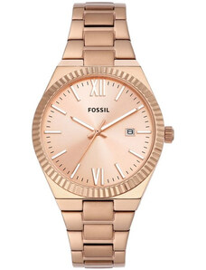 FOSSIL Scarlette - ES5258 Rose Gold case with Stainless Steel Bracelet
