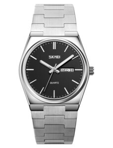 Skmei SK9288 Ανδρικό Ρολόι Silver Black