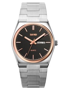 Skmei SK9288 Ανδρικό Ρολόι Silver Rose Black