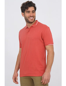 Be-casual Ανδρικό Polo Road Coral