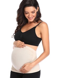 Nebility Στήριξη κοιλιάς για την εγκυμοσύνη - Μπεζ - Medium