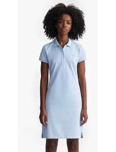 Γυναικεία Φορέματα - Ολόσωμες Φόρμες Pique.Dress Μπλε Βαμβάκι GANT