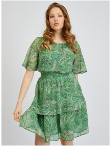 Orsay Green Ladies Patterned Φόρεμα - Γυναικεία