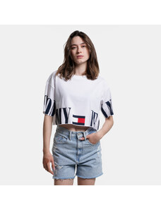 Tommy Jeans Skate Archive Γυναικείο Cropped T-shirt