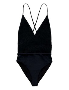 MAISON SCOTCH Ολοσωμο Μαγιο Smocked Detailed Swimsuit 173534 SC0008 black