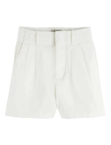 MAISON SCOTCH Σορτς High Rise Summer Shorts 171857 SC0001 off white
