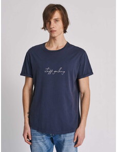 Ανδρικό T-Shirt με Στάμπα Staff Fox 64.002.049 ΣKOYPO MΠΛE