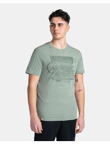 Ανδρικό βαμβακερό T-shirt KILPI PORTELA-M Σκούρο πράσινο