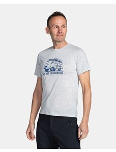 Ανδρικό λειτουργικό T-shirt KILPI GAROVE-M Ανοιχτό γκρι