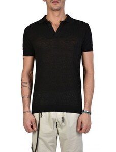 XAGON MAN T-shirt polo J11201 Μαύρο
