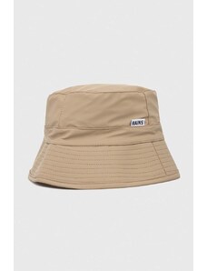 Καπέλο Rains 20010 Bucket Hat χρώμα μπεζ 20010.24