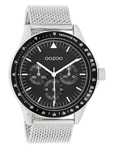 OOZOO Timepieces - C11113, Silver case with Stainless Steel Bracelet