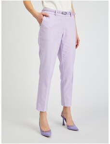 Orsay Light Purple Γυναικείο Κοντό Παντελόνι με Λουράκι - Γυναικεία