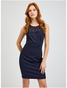 Orsay Σκούρο μπλε γυναικείο φόρεμα με δαντέλα - Γυναικεία