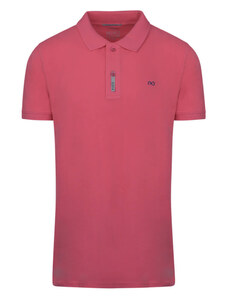 Prince Oliver Brand New Polo Double Pique Κοραλί 100% Cotton (Regular Fit)
