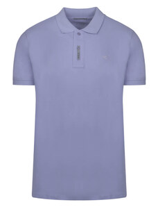 Prince Oliver Brand New Polo Double Pique Λιλά 100% Cotton (Regular Fit)