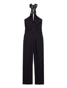 MAISON SCOTCH Γυναικεια Ολοσωμη Φορμα Scotch & Soda Contrast Bow Jumpsuit 171914 black
