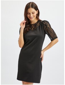 Orsay Black Ladies Dress with Lace - Γυναικεία