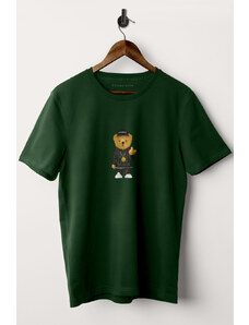 UnitedKind Compton Teddy, T-Shirt σε πράσινο χρώμα