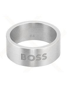 Boss Accessories BOSS Δαχτυλίδι από από ανοξείδωτο ατσάλι Silver 1580457M