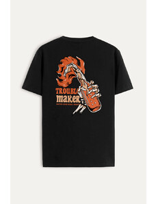 UnitedKind Trouble Maker, T-Shirt σε μαύρο χρώμα