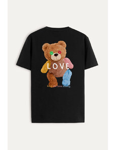 UnitedKind Lovely Teddy, T-Shirt σε μαύρο χρώμα