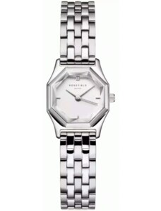 ROSEFIELD The Gemme - GWSSS-G04, Silver case with Stainless Steel Bracelet