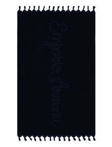 Emporio Armani Πετσέτα Θαλάσσης Jaquard Signature Logo Κρόσια 170x100εκ