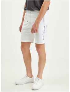 Λευκό Ανδρικό Παντελόνι Tommy Hilfiger - Ανδρικά