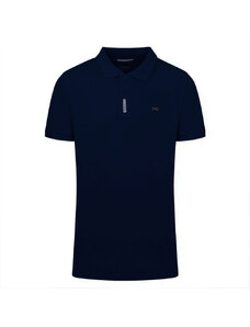 Prince Oliver Brand New Polo Double Pique Μπλε Σκούρο 100% Cotton (Regular Fit)