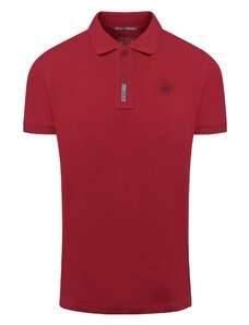 Prince Oliver Brand New Polo Double Pique Κόκκινο 100% Cotton (Regular Fit)