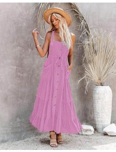 Creative Φόρεμα - κώδ. 99801 - 2 - ροζ
