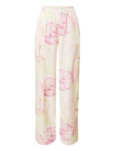 MAISON SCOTCH Παντελονι Gia - Mid Rise Wide Leg Printed Silky Trousers 171927 SC5646 vondelfield blossom