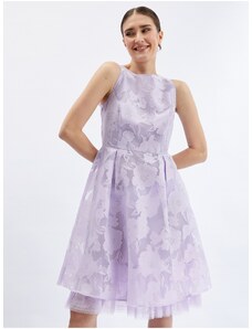 Orsay Ανοιχτό Μωβ Γυναικείο Φόρεμα με Διακοσμητική Λεπτομέρεια - Γυναικεία